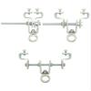 QWORK Steel I Beam Hanger, Steel Beam Clamp, Punch Bag Accessories for Beams, Adjustable from 2.5" to 7.5", 2 Pack view 3