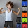 CONKEND Boys Boxer Briefs Cotton Big Boys Underwear Breathable Soft Mesh Performance Sport Boxers Briefs with Fly 5 Pack 18-20 view 2