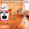 Gymnastics Bar for Kids 3-12 Years - Adjustable Height Horizontal Monkey Bars with 300lbs Capacity, Folding Home Gym Equipment & Non-Slip Base for Junior Training (Boys, Girls) view 2
