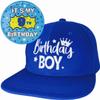 ZomefinKiu 9th Birthday Party Favors - Badge Button, Hat, and Decorations for 9 Year Old Boy's Outfit view 1