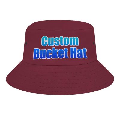 Custom Bucket Hat for Men Add Your Text/Photo/Logo Personalized Fisherman's Hats Garnett
