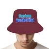 Custom Bucket Hat for Men Add Your Text/Photo/Logo Personalized Fisherman's Hats Garnett view 4