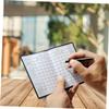 Happyyami 2 Sets Major Matches Checkered Purse Set Card Suit Pencil Utensils Leather case Write- on Referee Cards Record Card Soccer Cards Football Soccer Cards Card Accessories view 2
