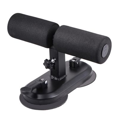 VANZACK Abdominal Crunches Aid Machine for Home Fitness Foot Barrier Lightweight Portable Belly Roll Equipment Safe Natural Design for Members Black