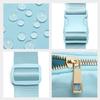 Gitus Gifts for 7 8 9 10 11 Year Old Girls Belt Bag Fanny Pack Crossbody Bags with Initial Letter Patch Birthday Gifts for Daughter Sister Friends Teen girls (Icing Blue-C) view 4