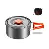 WHYATT Small Camping Pot, Compact Camping Pots and Pans for Outdoor Backpacking Camping Hiking Picnic, Included Mesh Carry Bag (Size : 6.7in/17.1cm) view 1