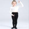 Yitoco Girls Dance Ballet Tights Footed Super Soft Black Leggings for Toddler Students Tights Stockings (1 Pairs, Black, 3-4 Years, YOTS01N-B-1CS*) view 2