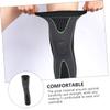 KALLORY Long Knee Brace Breathable Pads Compression Sleeve for Men Women Accessory for Running Cycling Basketball view 2