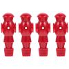 4pcs Foosball Replacement Players Foosball Players Replacement Set Fun Foosball Men Replacement for Football Table Red view 1