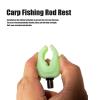 Gavigain 4pcs Carp Fishing Rod,Rest Grips with M3/8 Thread for Rod Butt Protection U Head Rod Butt Rests Gripper Thread Fits All Rod Pod Holder Carp Coarse Fishing Accessory (Green) view 3