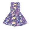 Ystardream Purple Dress for Girls Dolphin Toddler Girl Easter Dress Waist Dress with Pockets 9 Year Sweet & Cute Plus Size Maxi Dress for Summer Beach Vacation Special Events view 4