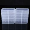 GAJUST 10 Pcs Portable Transparent Storage Box Clear White Plastic Container Case Board Games Poker Game Card Packing Storage Box view 3