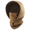 Cordura Headgear for Airsoft Mask Goggles, Light, Quick Dry, Soft and Durable Tactical Headgear Nylon Fabric Hood, Tactical Balaclava with Stretch Fabric Mask and Hook & Loop Fastener (Coyote Brown) view 1