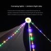 Camping Light Outdoor Tent Light Atmosphere Ceiling Light Rechargeable Camping Lantern with 10 Meters Strip Light (Warm White) view 4