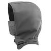 Cordura Headgear for Airsoft Mask Goggles, Light, Quick Dry, Soft and Durable Tactical Headgear Nylon Fabric Hood, Tactical Balaclava with Stretch Fabric Mask and Hook & Loop Fastener (Wolf Grey) view 3