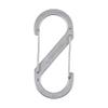Nite Ize S-Biner Stainless Steel Dual Carabiner - Multi Purpose Dual Carabiner Clip - Great for Camping Supplies & Hiking Essentials - Secure Key Holder - Size 5, Stainless Steel (4 Pack) view 3