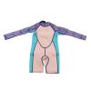 Long Sleeve Shorts Kids Wetsuit 2.5MM Neoprene Toddler Winter Surfing Swimsuit for Girls Boys Girls Boys Wetsuit Children Swimsuit (Size 6) view 2