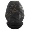 Cordura Headgear For Airsoft Mask Goggles, Light, Quick Dry, Soft And Durable Tactical Headgear Nylon Fabric Hood, Tactical Balaclava With Stretch Fabric Mask And Hook & Loop Fastener (Multicam Black) view 4