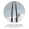 BESPORTBLE 2sets Adjustable Snowboard Shoulder Strap Ski Accessory for Comfortable Transport Fits Snowboards Design for Skiing and Snowboarding Enthusiasts view 3