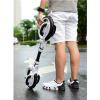MTTXY 2 Two Wheels Skate Board, Adult Drift Board Vitality Car Two-Wheeled Skateboard, Skate Cycle Two Wheels Skateboard, Easy to Carry Foldable Skateboard Great for Kids view 2