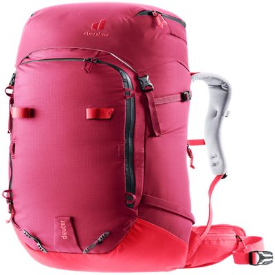 Deuter Women's Freescape Pro 38+ SL Ski Tour Backpack - Ruby-Hibiscus