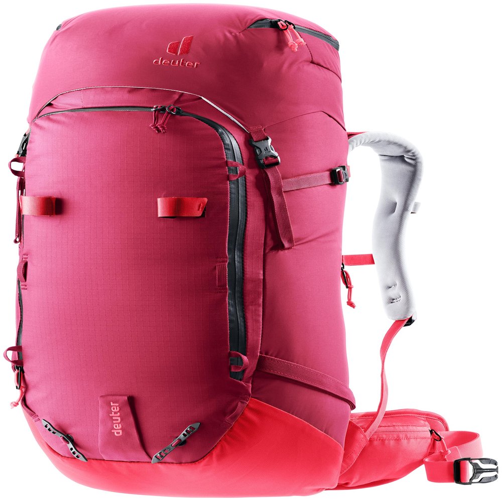 Deuter Women's Freescape Pro 38+ SL Ski Tour Backpack - Ruby-Hibiscus