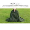 SIXRUN Fleece Sleeping Bag Portable Travel Warm Sleeping Bag for Adults Outdoor Camping Hiking Climbing Camping Sleeping Bag Fleece Sleeping (OD Green) view 3