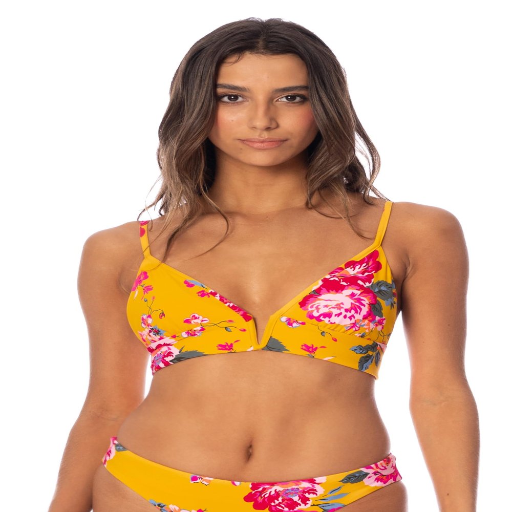 Maaji Women's Standard Long Line, Yellow