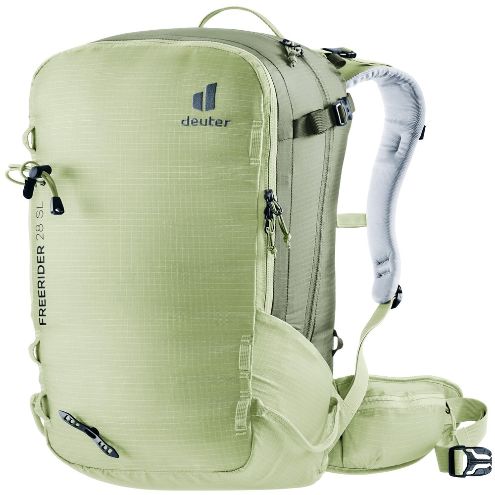 Deuter Womens Freerider 28 SL Ski Tour Backpack - Mineral-Grove