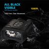 HUVIOVED Night Vision Goggles for Adults, 3D Head-Mounted Night Vision Binoculars with 4X Digital Zoom and FOV 10, FHD 4K Video for Viewing 984Ft - Tactical Camping Gear view 2