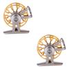 BESPORTBLE 2pcs Metal Fly Fishing Reel Right-Handed Fishing Gear Line Capacity Lightweight Construction for Effortless view 1