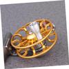BESPORTBLE 2pcs Metal Fly Fishing Reel Right-Handed Fishing Gear Line Capacity Lightweight Construction for Effortless view 2