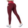 Compression Leggings for Women Running Women Seamless Yoga Athletic Pants Workout High Waist Running Tummy Control Sports Scrunch Butt Lifting Booty Leggings view 2