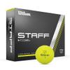 Wilson 2024 Staff Model Golf Ball - 12 Balls, Yellow view 4