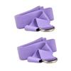 BESPORTBLE 3pcs Cotton Yoga Stretch Belt Multi-functional Fitness Resistance Band Yoga Straps for Mat Extend Strap for view 1