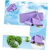 BESPORTBLE 3pcs Cotton Yoga Stretch Belt Multi-functional Fitness Resistance Band Yoga Straps for Mat Extend Strap for view 2