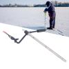 20 Inch Alloy Steel Ice Fishing Drill with Handle Electric Drill Connector for Ice Fishing Drill view 3