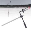 20 Inch Alloy Steel Ice Fishing Drill with Handle Electric Drill Connector for Ice Fishing Drill view 4