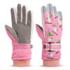 NMERIA Playful Paws Kids Winter Gloves: Water-Resistant Snow & Ski Gloves for Boys & Girls Ages 7-13 - One Size Fits All! (Bear Collection) view 1