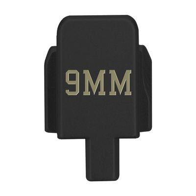 NDZ Performance Slide Cover Back Plate for Sig P320 Series 9 mm .40 .357 .45 ACP, Black Aluminum with Flat Dark Earth Laser Engraved Popular Images - 9MM Caliber