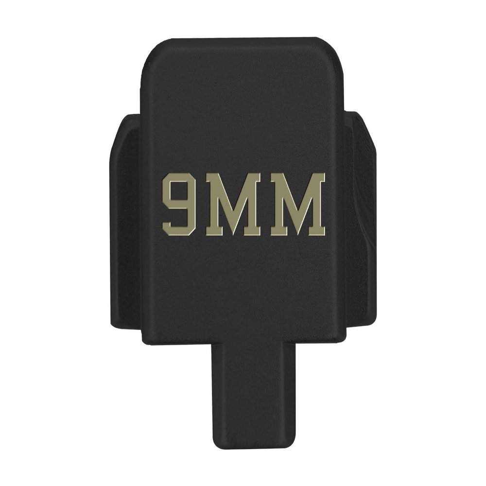 NDZ Performance Slide Cover Back Plate for Sig P320 Series 9 mm .40 .357 .45 ACP, Black Aluminum with Flat Dark Earth Laser Engraved Popular Images - 9MM Caliber