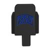 NDZ Performance Slide Cover Back Plate for Sig P320 Series 9 mm .40 .357 .45 ACP, Black Aluminum with Dark Blue Laser Engraved Popular Images - Problem Solver Tab view 1