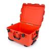 Nanuk 960 Survival Gear Storage Case w/Wheels-for Preppers, Survivalist, First Aid and Emergencies - Waterproof, Dustproof, and Impact Resistant-Empty (Orange) view 2