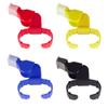 1Pc Plastic Referee Finger Grip Sports Soccer Football Basketball Baseball Hockey Survival Outdoor Black Referee Finger Training Survival Loud Finger Grip view 2