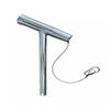 1-Way Fishing Rod Holder - 10" Flared Tulip - Outrigger Style - Rod Rigger - Polished Aluminum view 1