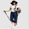 ISEEGZ Hiking Capris for Women with Pockets Lightweight Quick Dry Cargo Capri Travel Pants Women Casual Women's Capris view 4