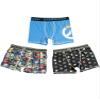 Bioworld Boys Overwatch Genji Character 3pc Boxer Briefs Boxer Shorts Set Underwear XS 4 Multi-color