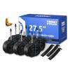 Corki Cycles MTB Bicycle Tubes Fit 27.5 Inch x 1.75/1.95/2.1/2.125/2.4 Mountain Bike Inner Tire Tubes with 48mm Presta(French) Valve,6 Pack view 1