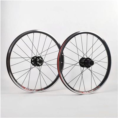 AMeLL Cycling Wheels Mountain Bike Wheelset 20 Inch 451mm Rim V/Bike Quick Release Wheelset 100/135mm