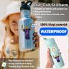 Personalized Custom Football Player Jerseys Sticker Custom Team Name & Numbers Sticker Helmet Stick Waterproof Vinyl Sticker for Water Bottle Cars Laptops Phone Gifts for Adults Kids Boys Ver 5 view 3